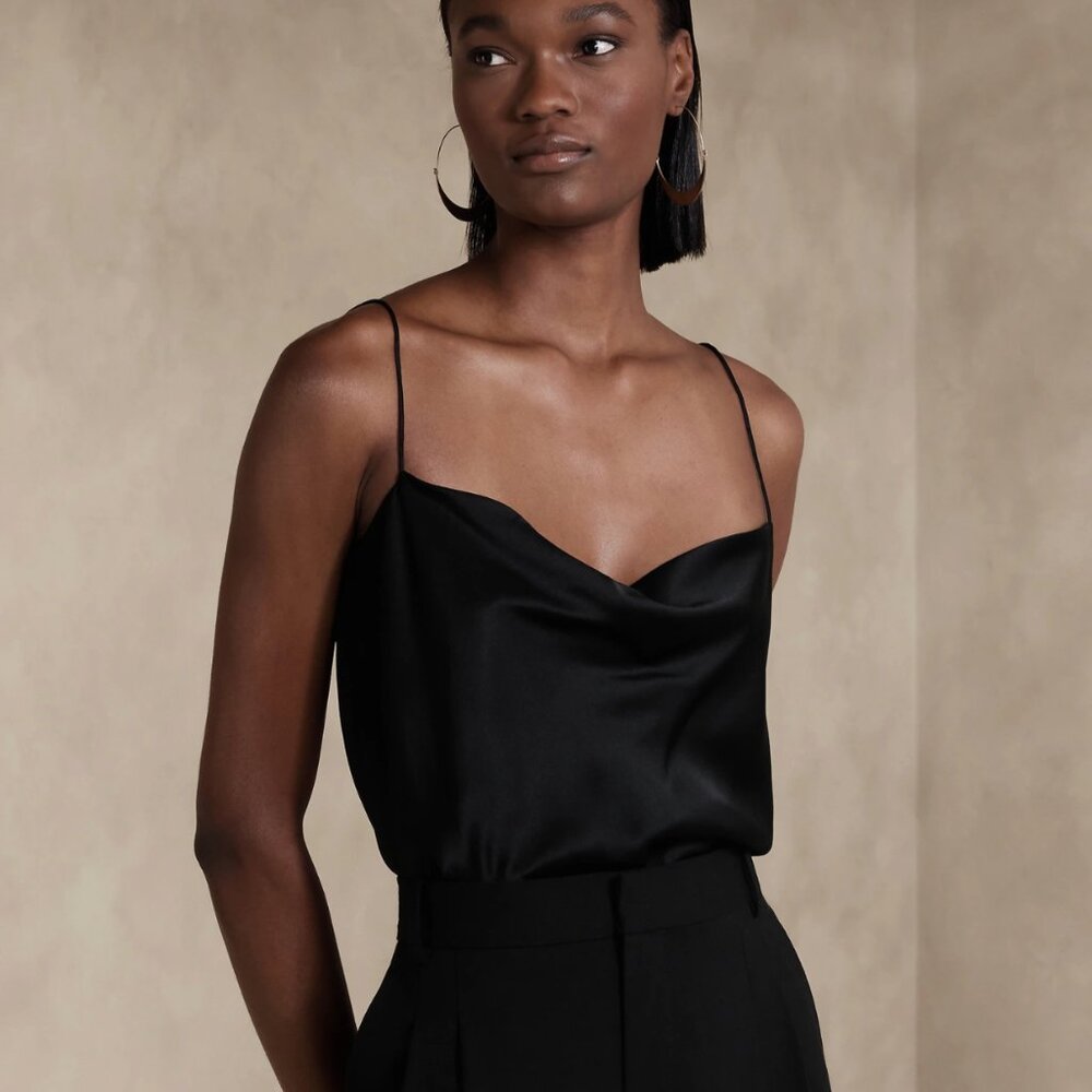 NWT Charlotte Silk Camisole Banana Republic